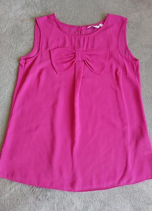 Женская майка с бантом, размер s
