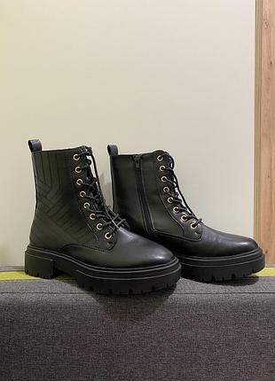 Екошкіра черевики осінні anna field 38 розмір