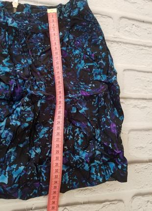 Юбка тюльпан, юбка new yorker, короткая синяя юбка, мини юбка с молнией6 фото