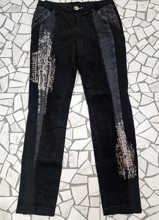 Дизайнерские бархатные штаны