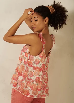 Фірмова віскозна блузка- топік/ m/ brend nile