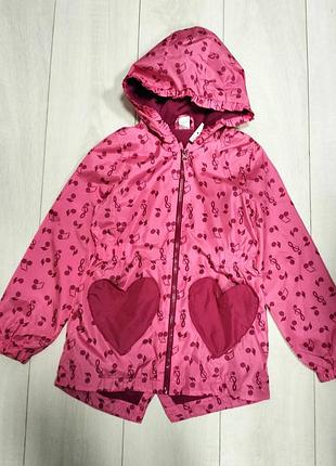 Детская куртка ветровка для девишек