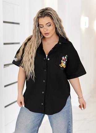 Льняна сорочка.женская рубашка