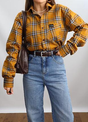 Сорочка в клітинку