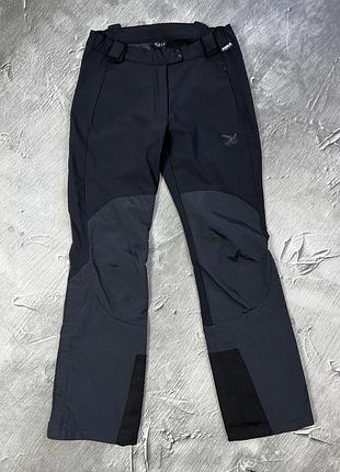 Жіночі трекінгові штани salewa powertex, розмір s-m