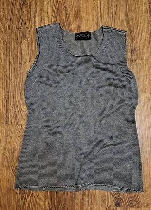 Роскошный жилет, топ marc cain, размер м.