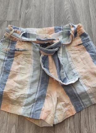 Муслиновые шорты primark. состояние идеальной ткани хорошего качества коттон.