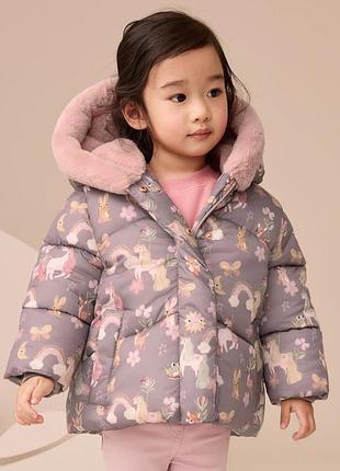 Зимова куртка курточка на дівчинку