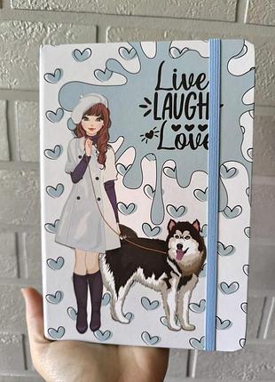 Класний стильний блокнот з твердою обкладинкою