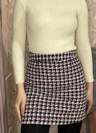 Міні тепла спідниця