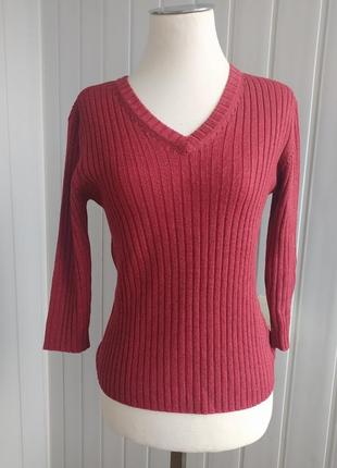 Топ ребристий рукав 3/4, з люрексом, laurel, escada, 38