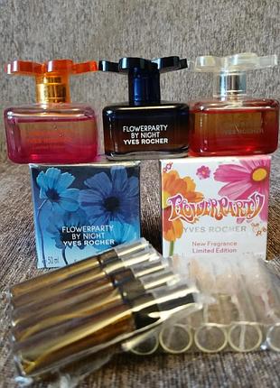 Flowerparty by night yves rocher ів роше ив роше