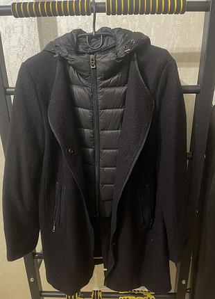 Пальто з курткою всередині