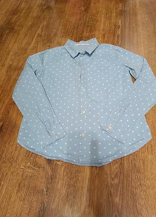 Сорочка під джинсову