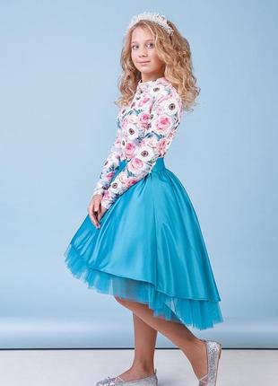 Яркий комплект блуза + юбка zironka 116, 134, 1402 фото
