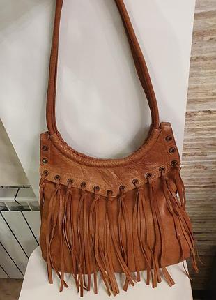 Сумка кожаная