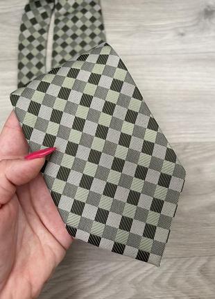 Краватка armando зелена в клітинку