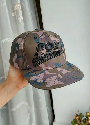 Кепка бейсболка fox international бейсболка снепбек fox snapback