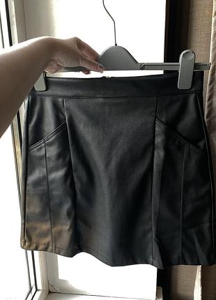 Спідниця зі штучної шкіри reserved