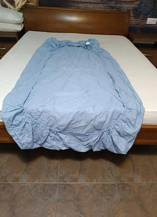 Простальная простынь на резинке резинке полихлопок