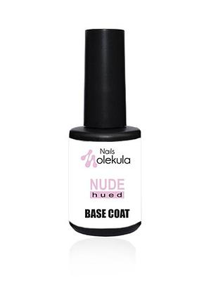 Камуфлирующая база molekula base rubber nude hued, 12ml