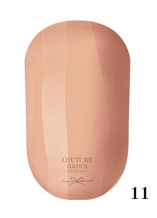 Гель-лак couture colour gel polish №11 спелый абрикос, 9ml
