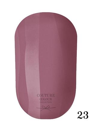 Гель-лак couture colour gel polish №23 дымчато-розовый, 9ml