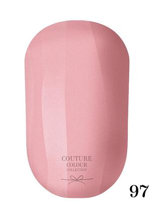 Гель-лак couture colour gel polish №97 сухая роза, 9ml