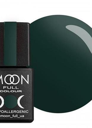 Гель-лак moon full №217 синьо-зелений, 8ml