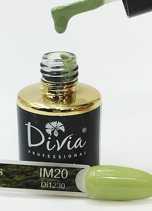 Гель-лак divia "iceland moss/ісландський мох" di1230 (im20), 8мл