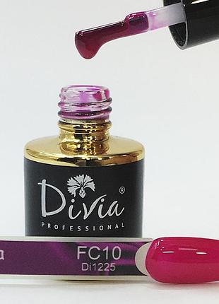 Гель-лак divia "fuchsia/фуксія" di1225 (fc10), 8мл