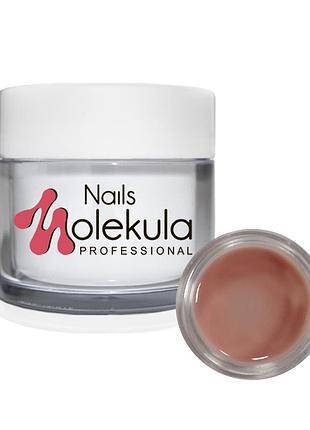 Камуфлирующий гель nails molekula cover light 08 (розово-бежевый), 15ml