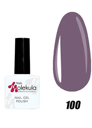 Гель-лак nails molekula 100 (антрацитовый), 11ml