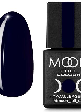 Гель-лак moon full fashion color №240 темно-синій, 8ml