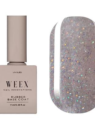 Камуфлирующая база weex shimmer base 41 (воздушно-розовый с шимером), 11ml