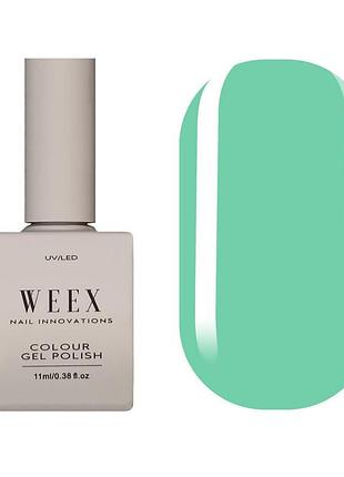 Гель-лак weex 657 (светло-салатовый, эмаль), 11ml