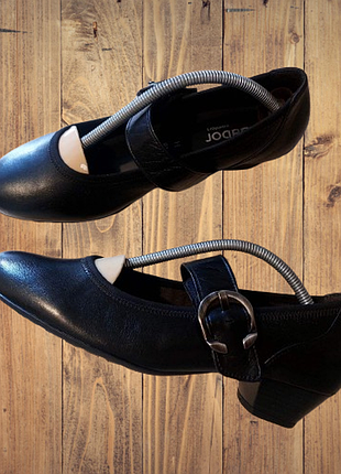 Туфлі чорні шкіряні gabor komfort розмір 39,5