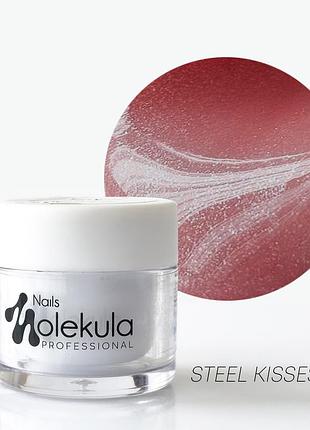 Гель для нігтів nails molekula 18 steel kisses (сталеві поцілунки), 15 ml