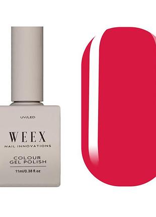 Гель-лак weex 538 (насыщенный малиновый, эмаль), 11ml