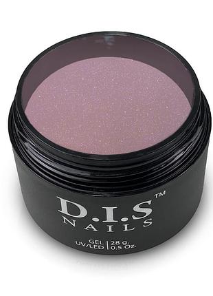 Гель d.i.s nails hard cacao & shimmer (какао з шимером), 28g