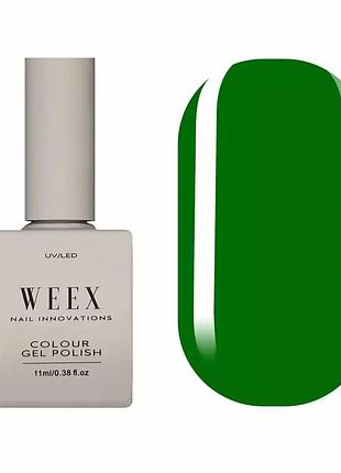 Гель-лак weex 546 (зеленый), 11ml
