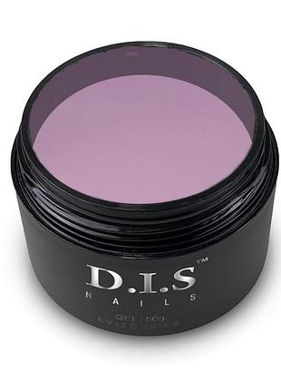 Гель d.i.s nails hard milky violet (молочно-фіолетовий), 50g