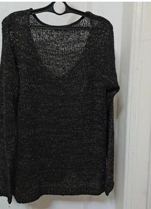 Джемпер с люрексом.