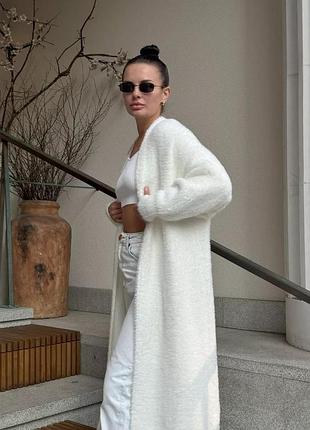 Кардиган нежный альпака