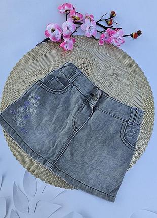 Джинсовая юбка