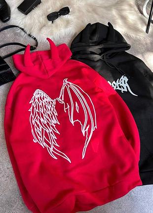 Худи с рожками 6