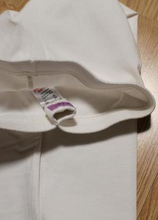 Білі лосінки для  худенької дівчинки 3