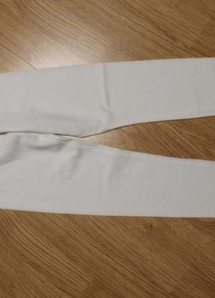 Білі лосінки для  худенької дівчинки 7