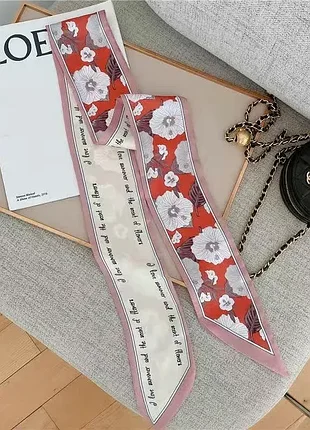 Французский шарф с завязкой-бабочкой / лента для волос / платок