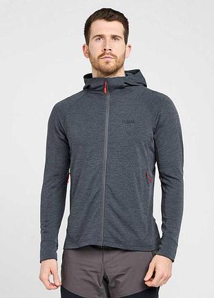 Флисовая кофта с капюшоном rab nexus/norrona/arc'teryx/the north face/mammut/jack wolfskin/salewa
